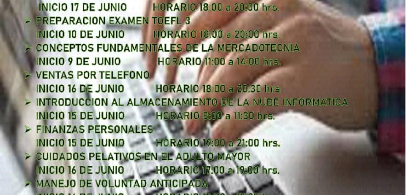 Instituto Municipal de la Juventud promueve cursos gratuitos en línea con el apoyo del CECATI 