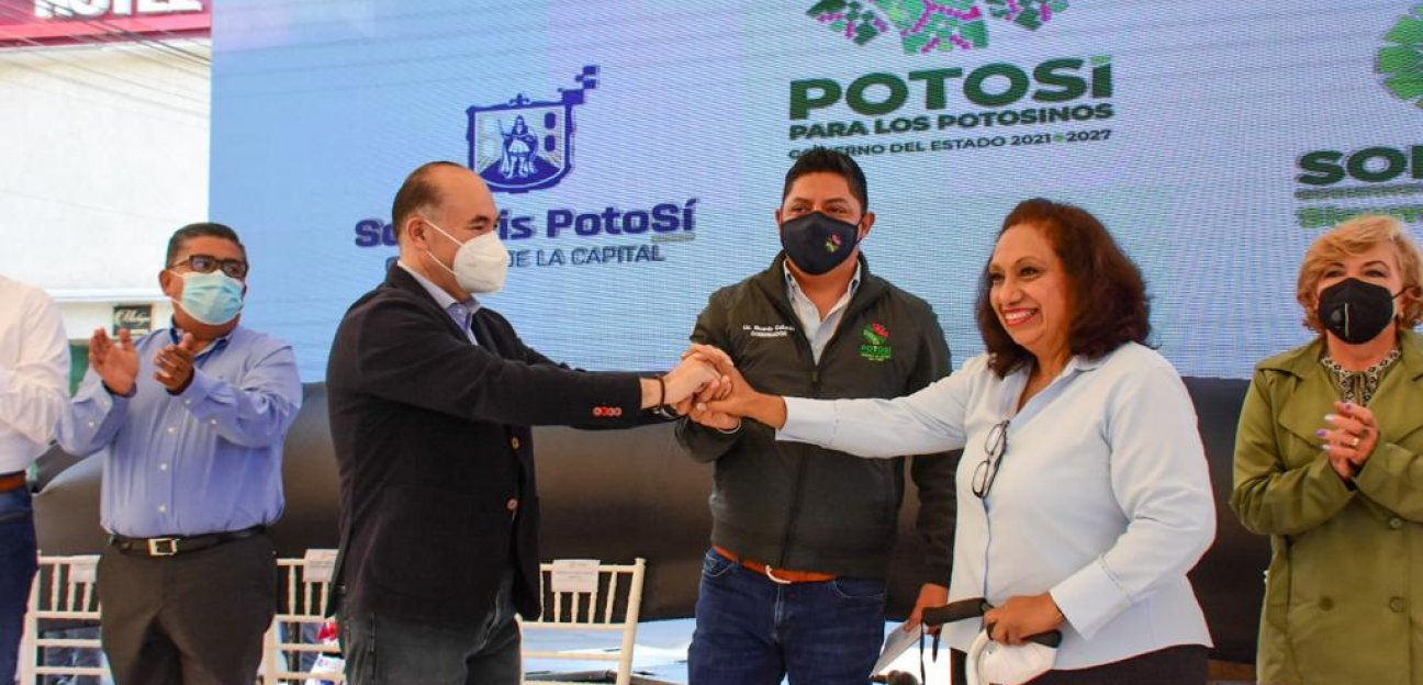Leonor Noyola inicia rehabilitación integral metropolitana