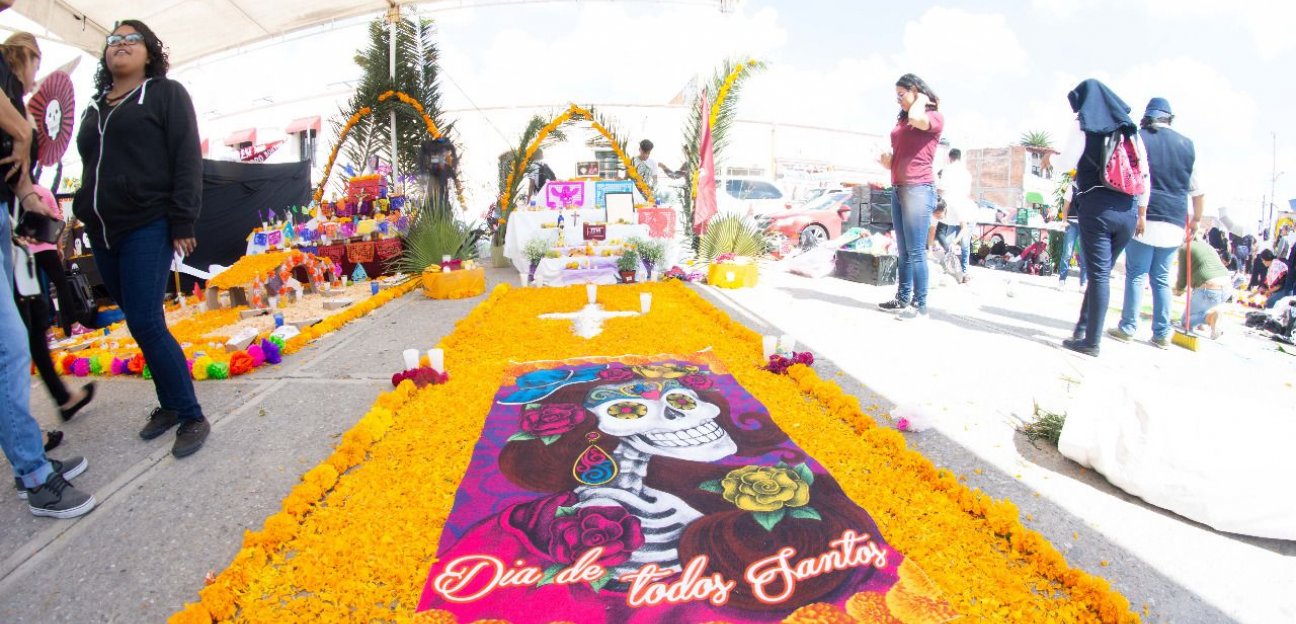 Ayuntamiento de SGS se prepara para el festival de Día de Muertos