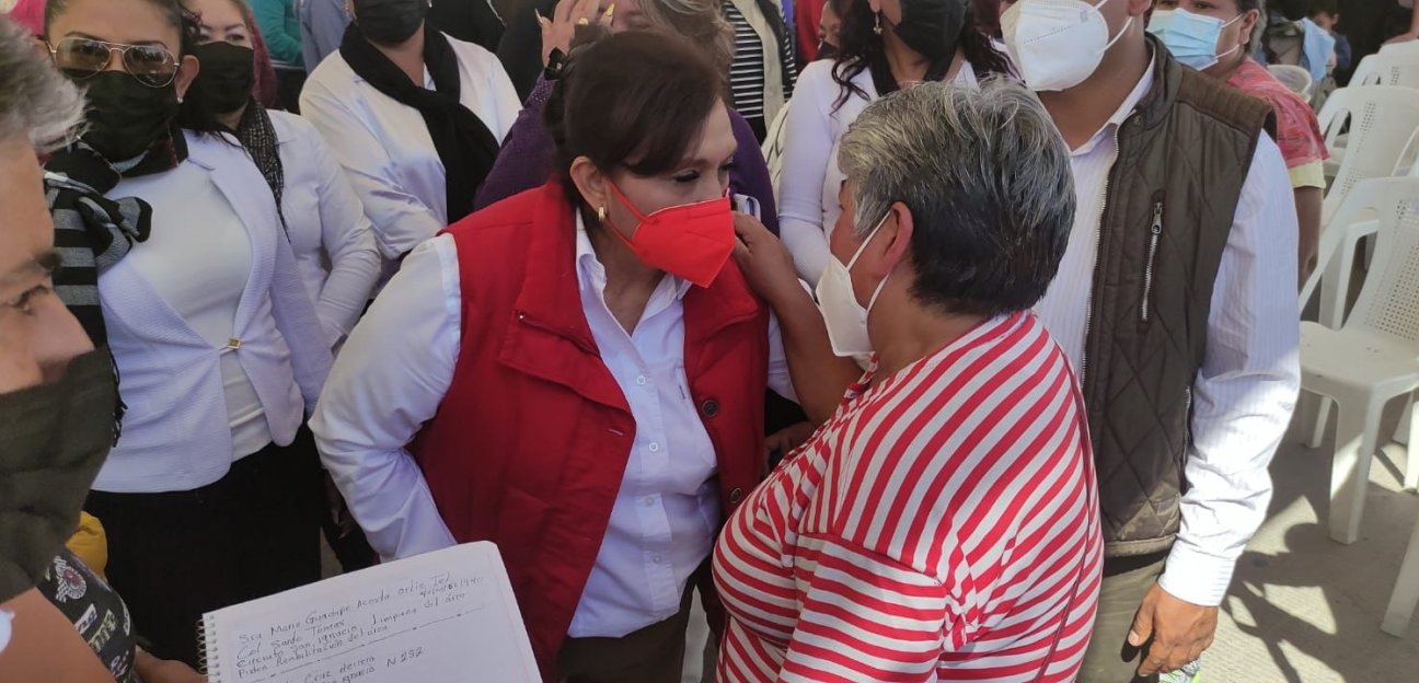 Avanzan las obras y acciones dentro de los primeros cien días de trabajo de la alcaldesa Leonor Noyola