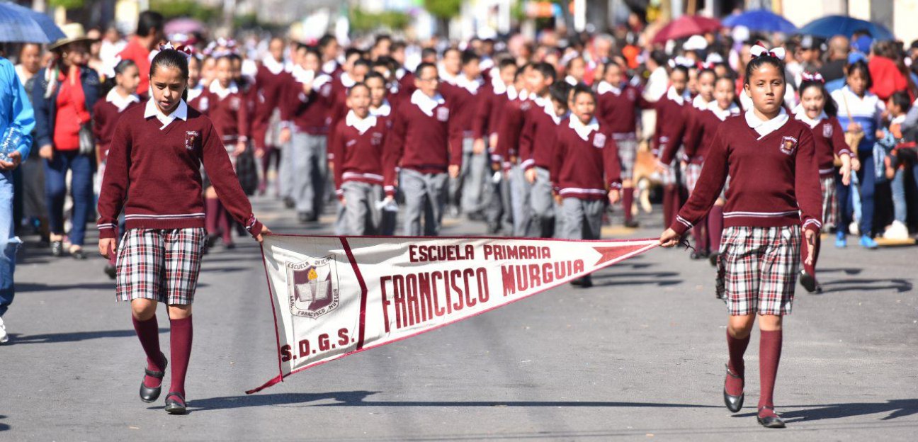 SGS prepara su desfile cívico del 20 de noviembre