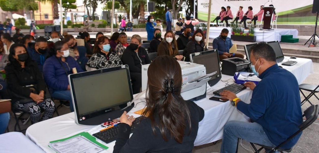 Arranca programa de enmiendas administrativas y certificación del CURP en SGS