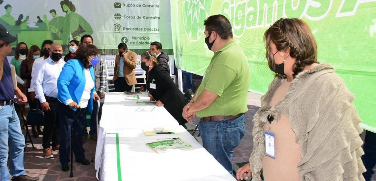 Concluye Consulta Ciudadana en el municipio de Soledad de Graciano Sánchez