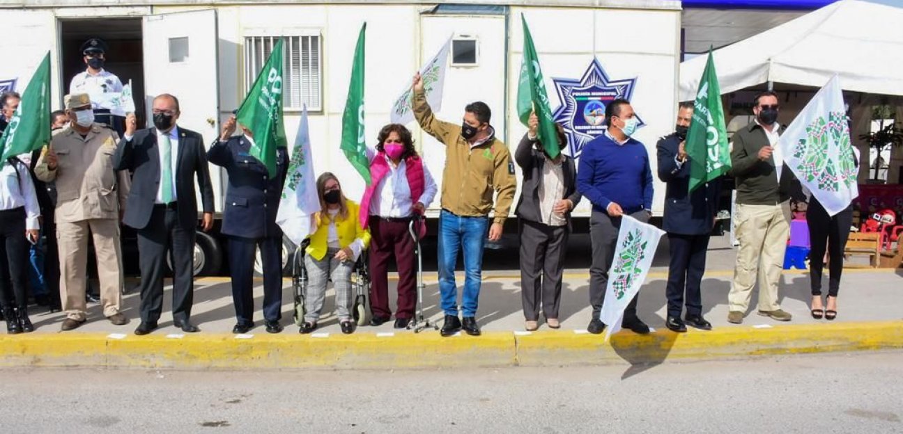 Leonor Noyola da el banderazo de arranque de Héroes Paisanos 2021