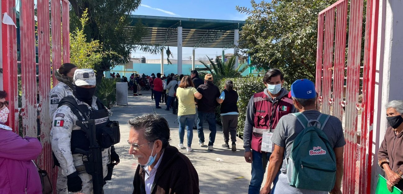 Aplican más de tres mil dosis de vacunas anticovid en Soledad de Graciano Sánchez