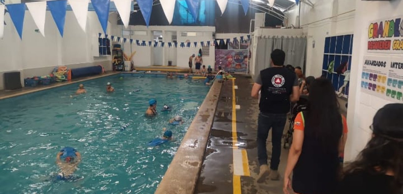 Continúa la revisión de balnearios y escuelas de natación en Soledad de Graciano Sánchez