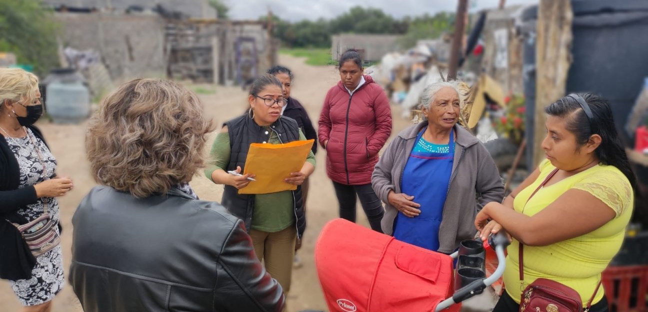 DIF Municipal de Soledad visita la colonia Santa María