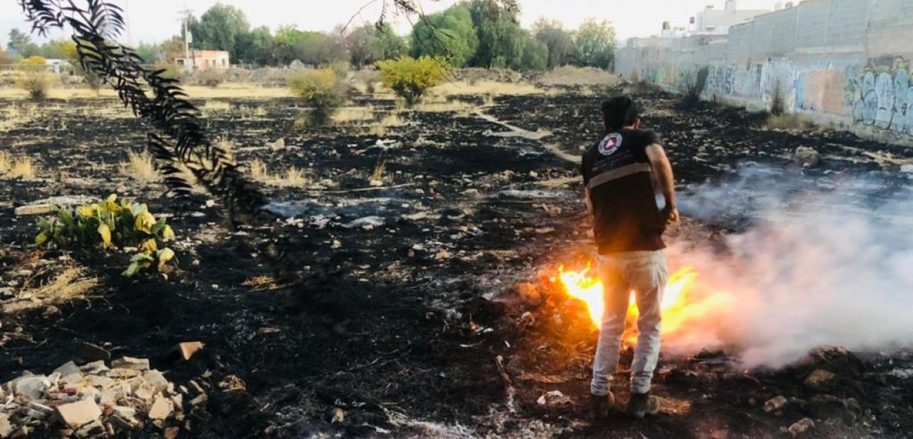 Protección Civil Municipal de Soledad llama a prevenir incendios en época de altas temperaturas