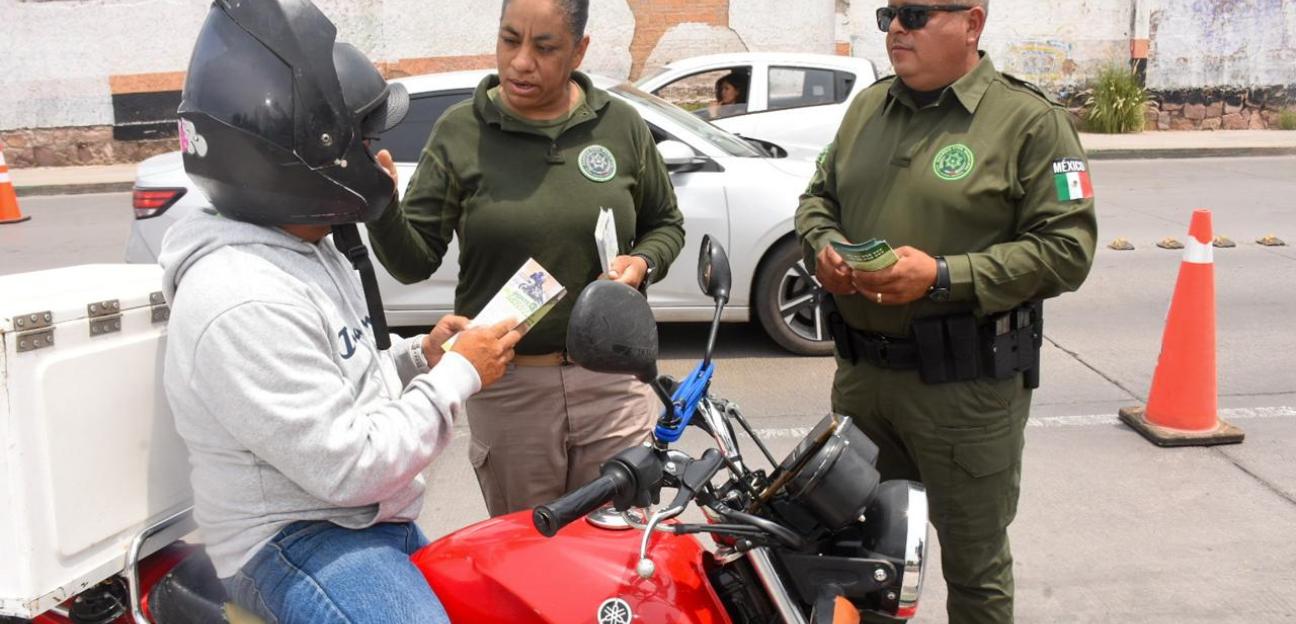 Seguridad Vial de Soledad arranca campaña de concientización y medidas preventivas en motociclistas