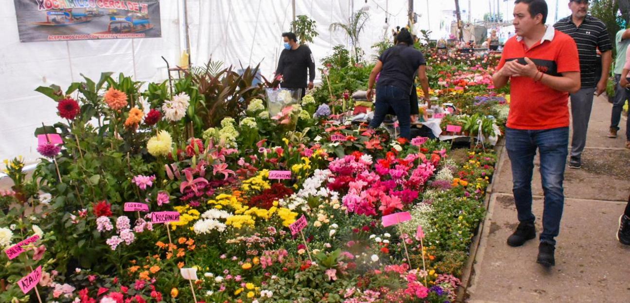 Visitantes a Soledad disfrutan última semana de la Feria de las Flores 2025