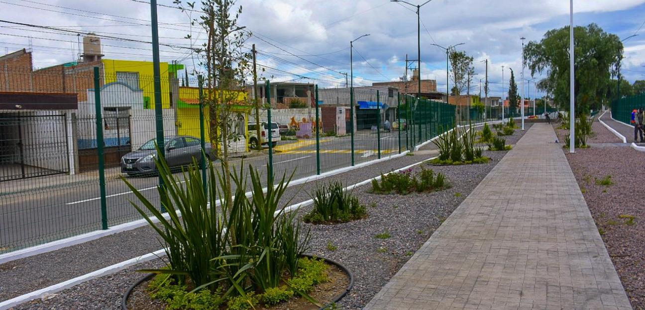 Parque lineal en Soledad de Graciano Sánchez: Centro recreativo de primer nivel