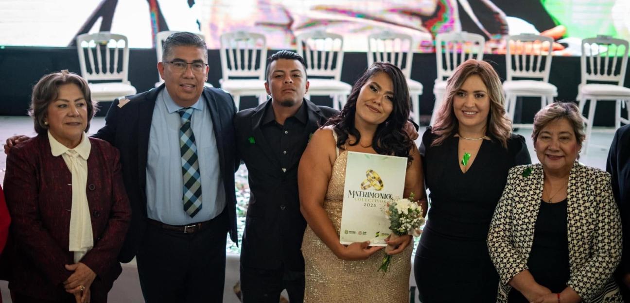 Con matrimonios gratuitos, Ayuntamiento de Soledad promueve el valor de la familia