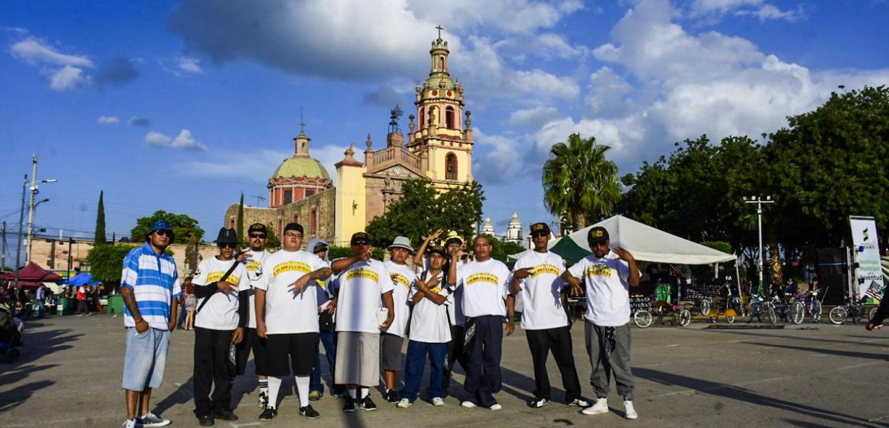 Soledad de Graciano Sánchez vivió gran jornada de arte urbano y expresión juvenil