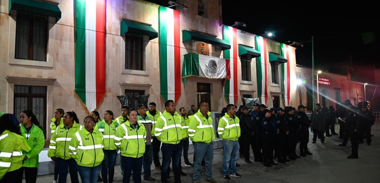 Con dispositivo coordinado, Gobierno Municipal garantiza festejos patrios seguros y organizados para todas las familias