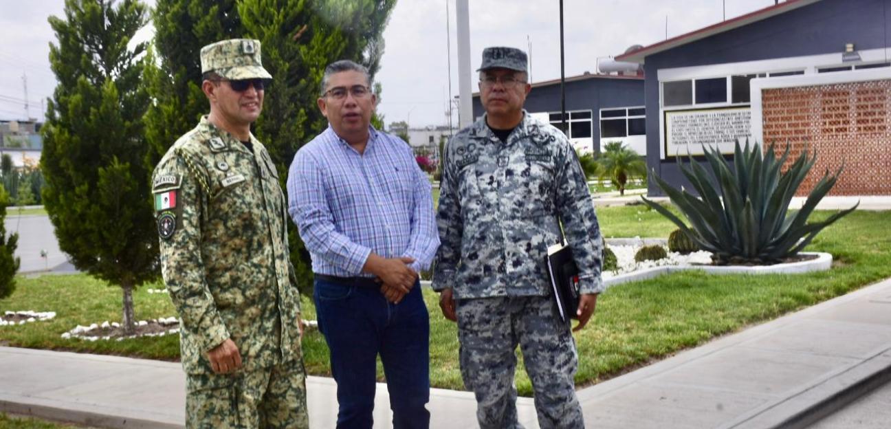 Alcalde Juan Manuel Navarro refuerza coordinación de seguridad en Soledad