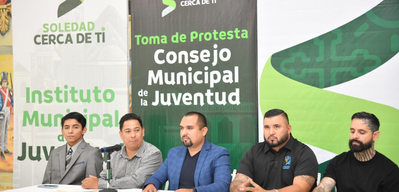 Soledad de G.S. consolida representatividad juvenil con instalación del Consejo Municipal de la Juventud