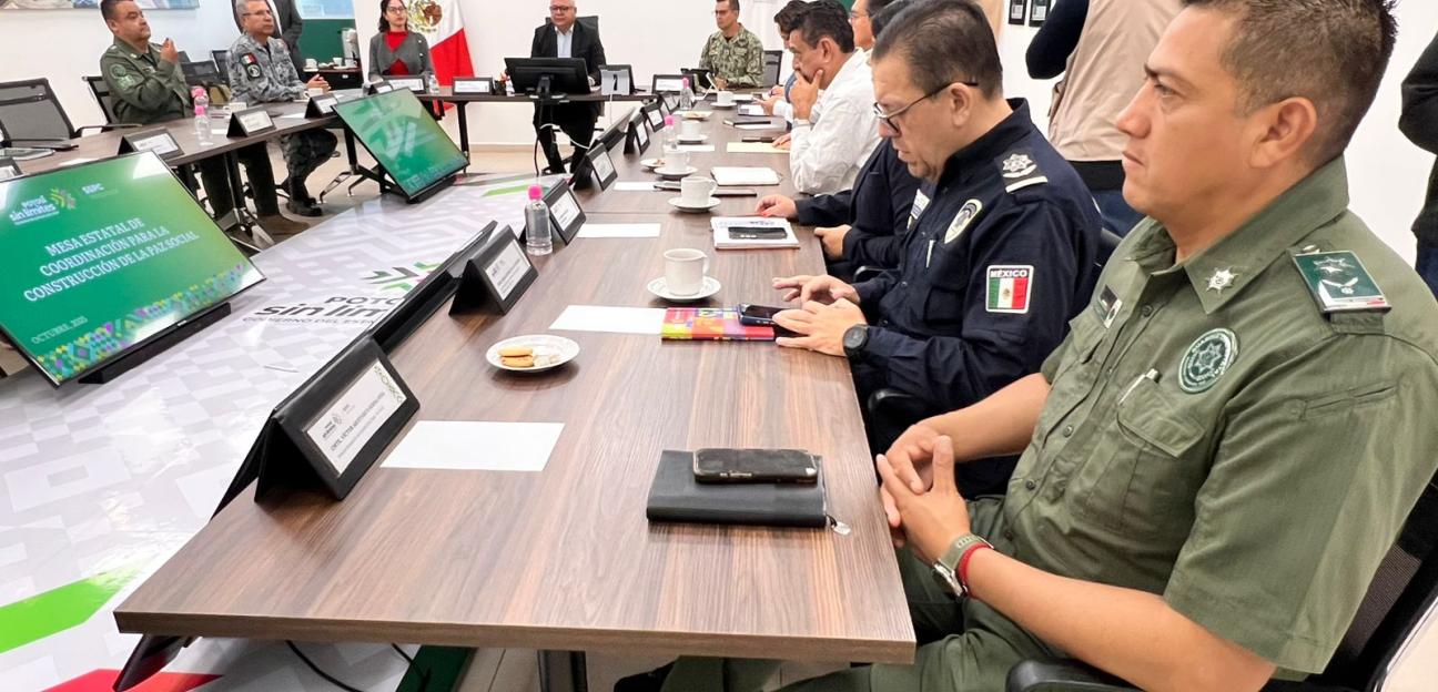 GCM De Soledad reportó 103 detenciones y dos capturas relevantes ante la Mesa Estatal de Seguridad