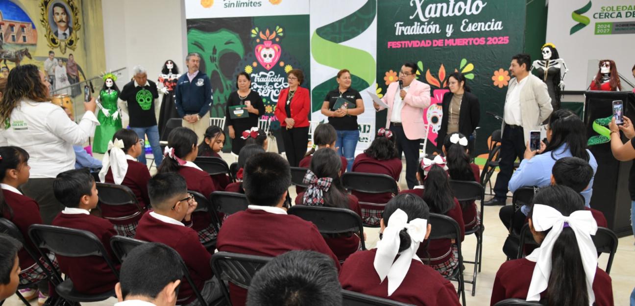 Pequeños talentos literarios de Soledad son reconocidos en Concurso de Calaveritas