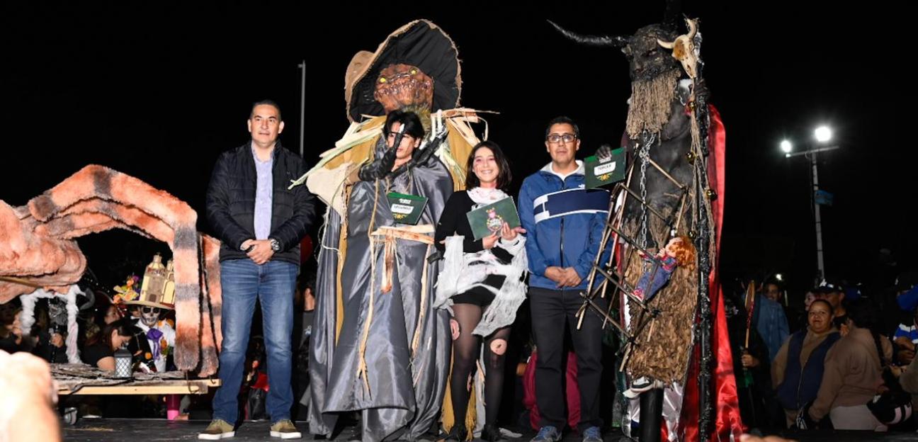 Muertos vivientes y criaturas terroríficas tomaron las calles de Soledad