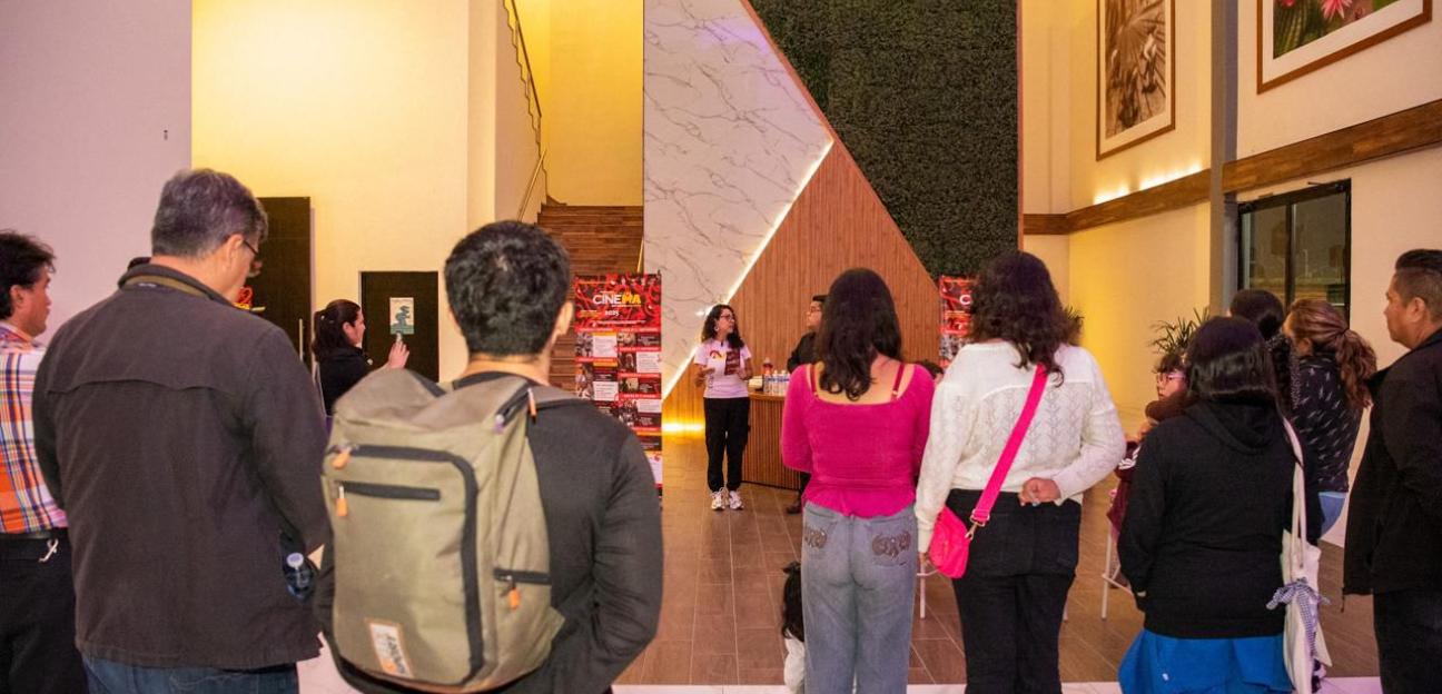 Con proyectos internacionales de cine, Soledad se consolida como un referente y promotor cultural en el estado