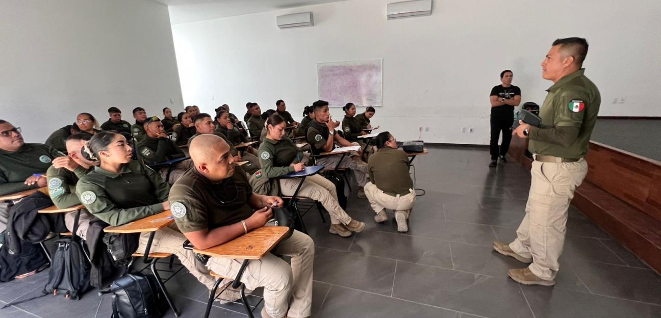Policías de la Guardia Civil de Soledad se fortalecen en bienestar emocional y psicológico