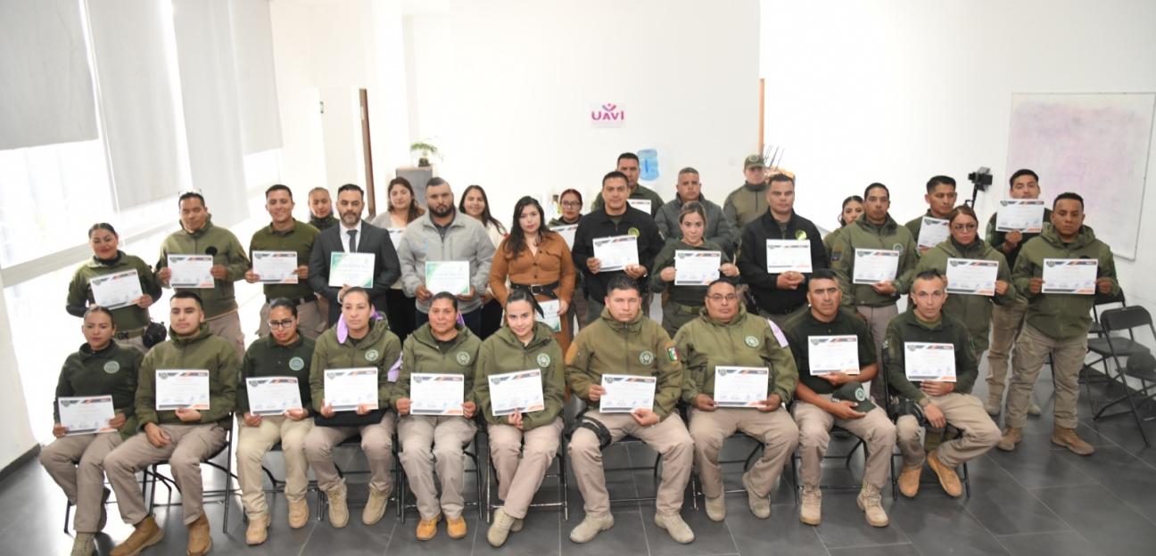 Guardia Civil de Soledad se capacita en atención integral en situación de adicciones