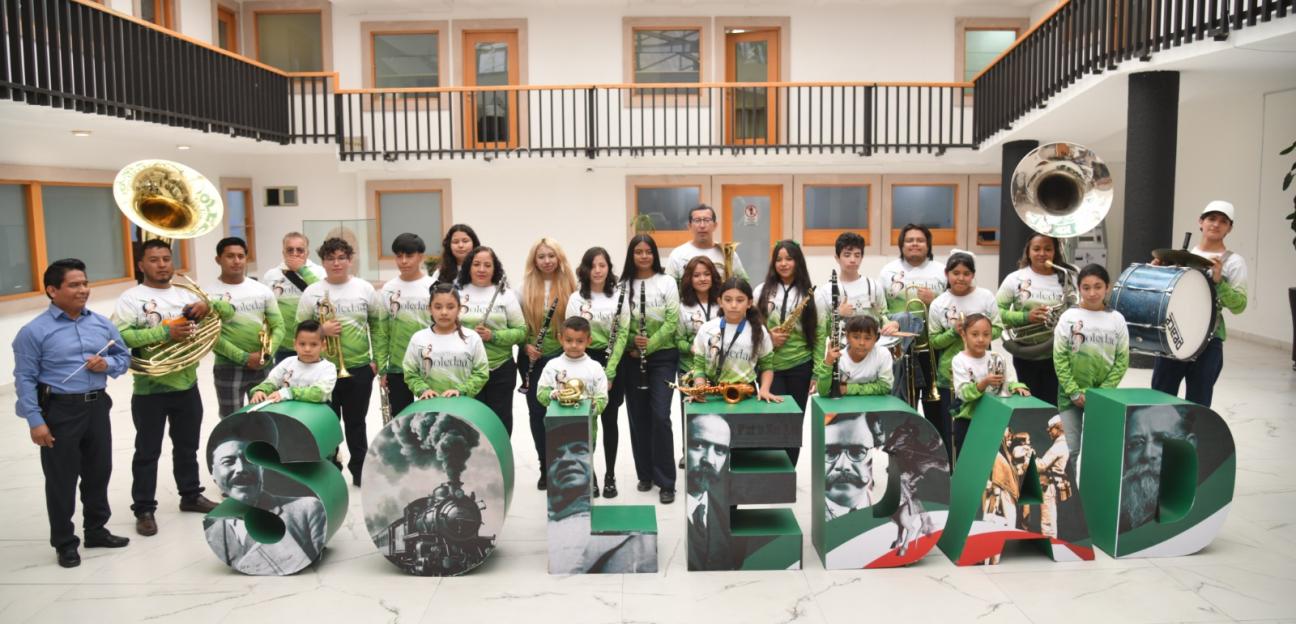 Soledad estrena banda musical e inspira la formación artística de nuevas generaciones