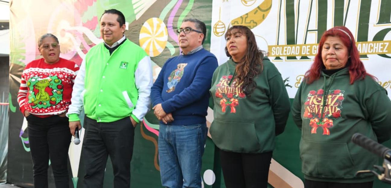 Programa invernal se acompaña de la alegría de posadas navideñas en cada rincón de Soledad