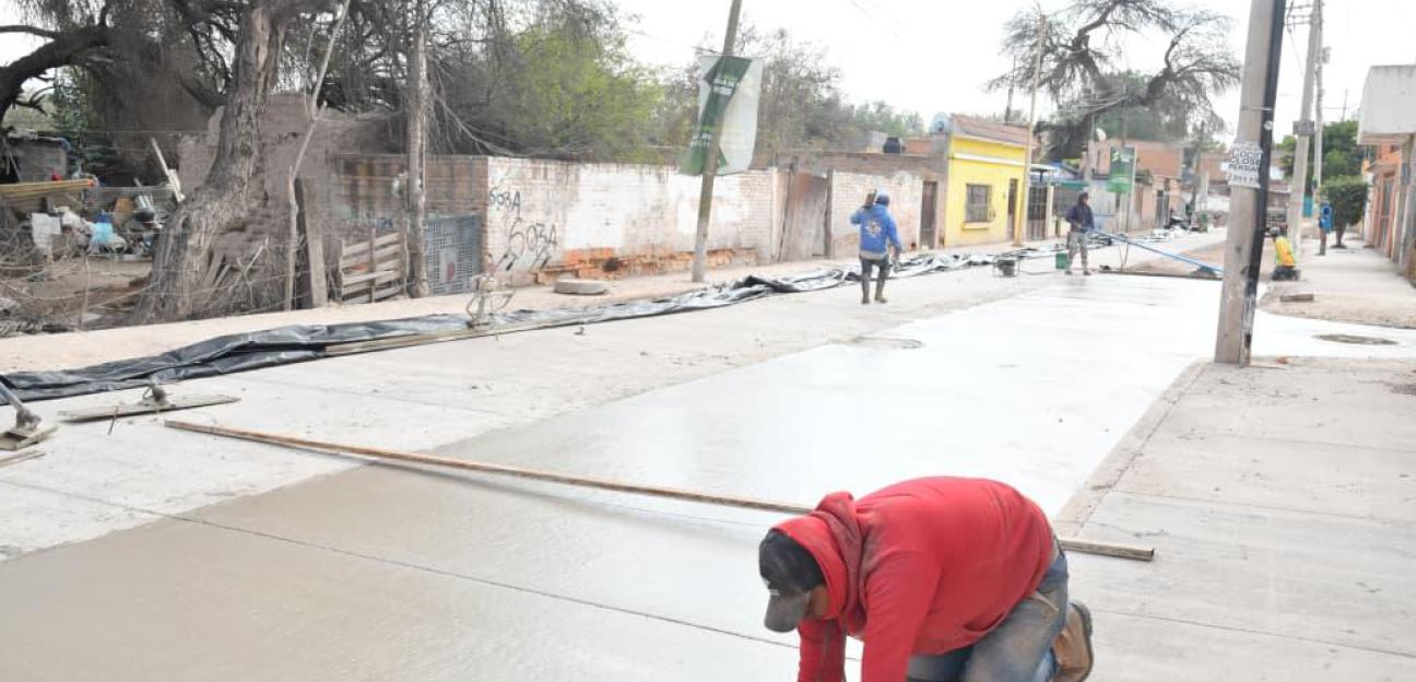 Juan Manuel Navarro entregará importantes obras de pavimentación en Villas del Morro