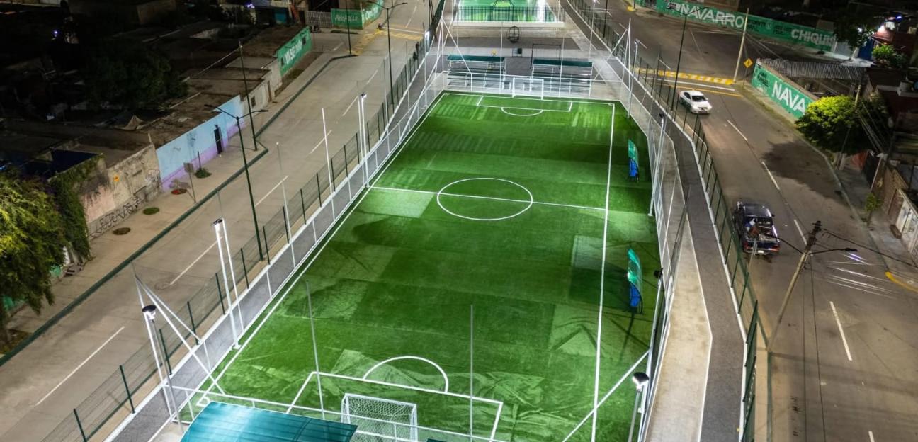 Alcalde Navarro Muñiz establece política de recreación social con red de parques urbanos