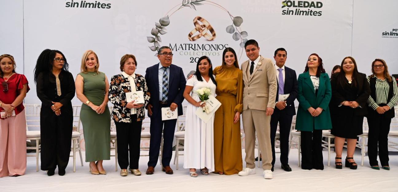 Con cercanía y respaldo jurídico, gobierno de Soledad acompaña historias de amor