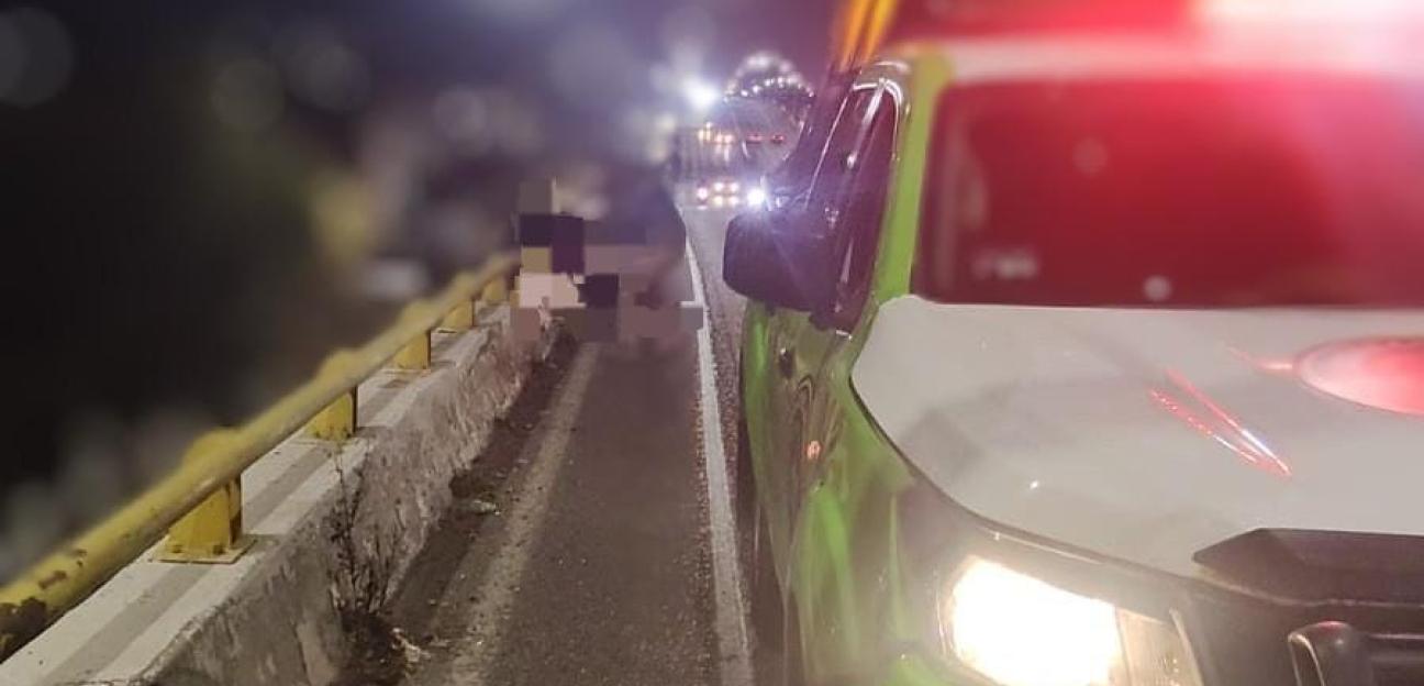 Guardia Civil de Soledad evita tragedia y protege a hombre que quiso hacerse daño