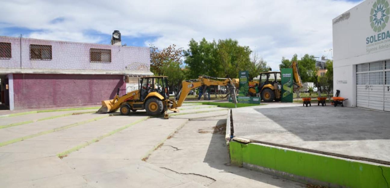 Habitantes de colonia Fidel Velázquez resaltan cambio venidero con inicio de parque urbano