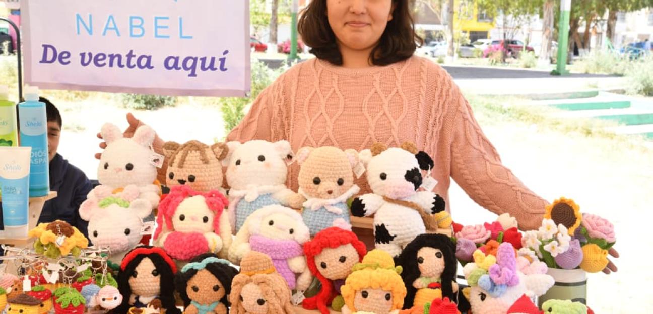 Exitosa participación de emprendedoras en Morritas Fest en el Inmujuve de Soledad