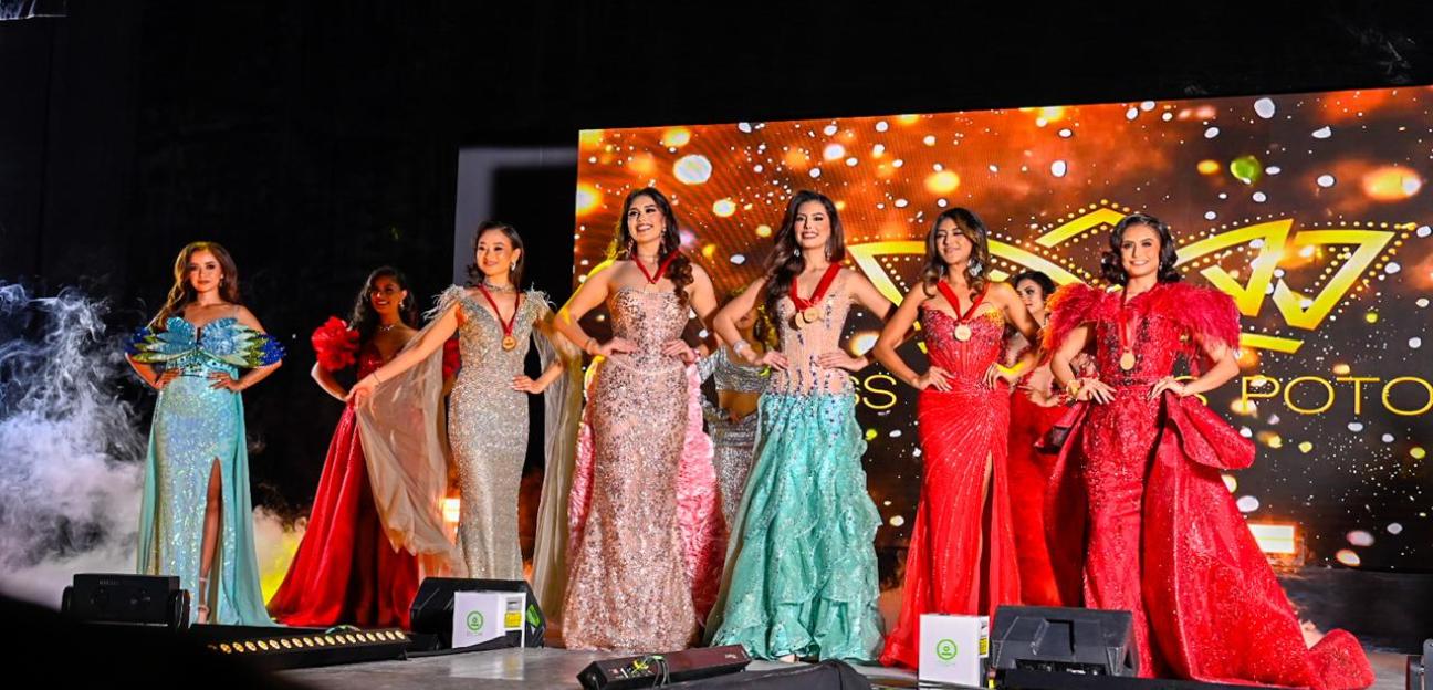 En el teatro Doroteo Arango, eligen a Ximena Cabrera como Miss San Luis Potosí 