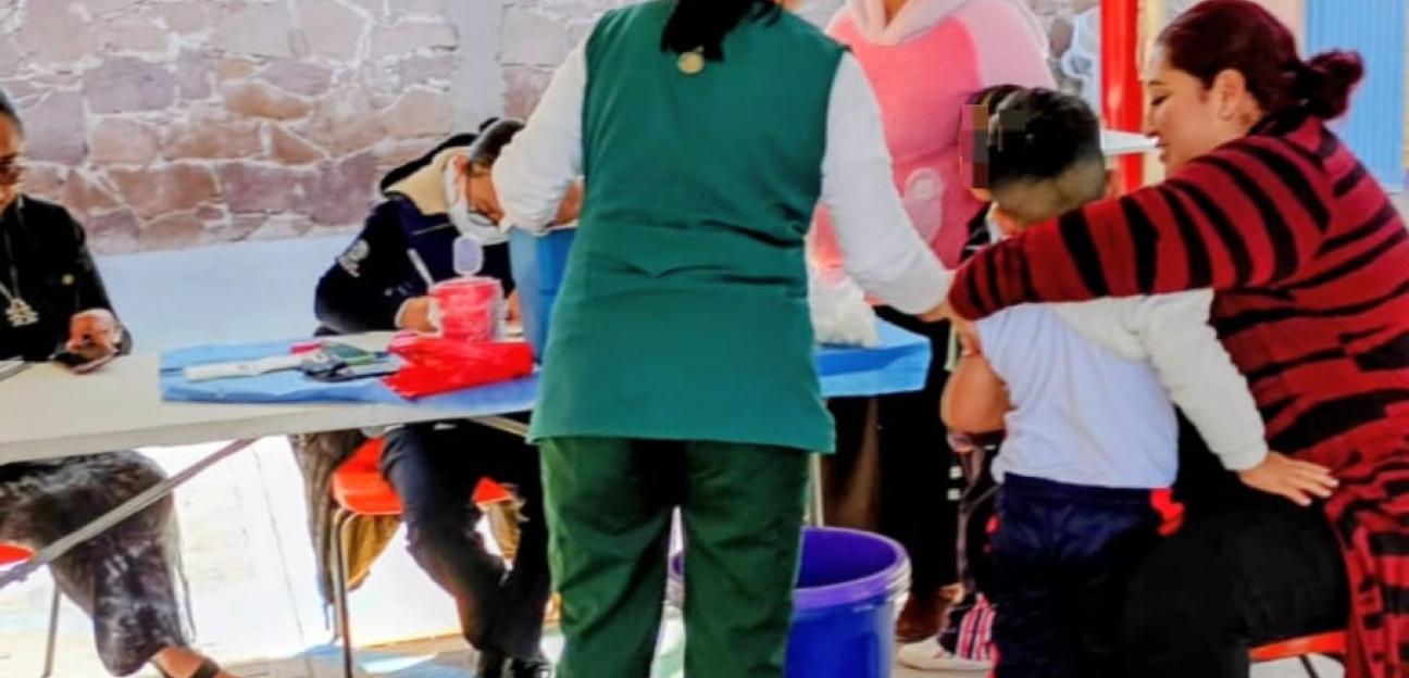 Gobierno de Soledad amplía vacunación contra sarampión en estudiantes de preescolar