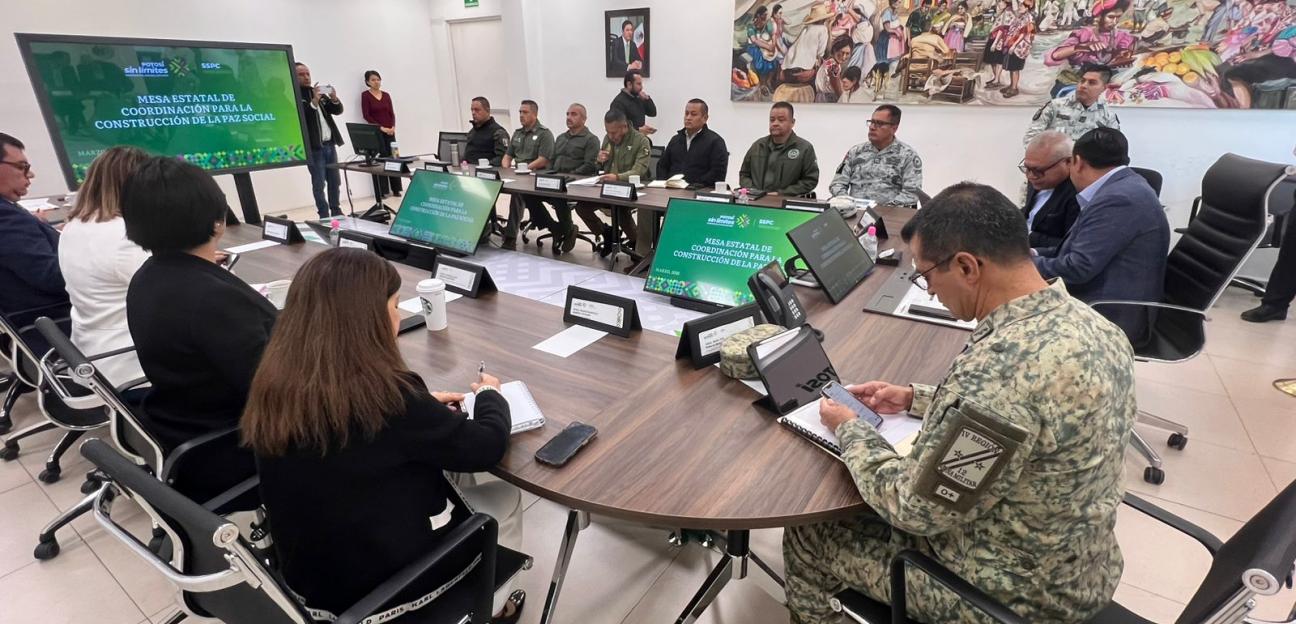 Reporta GCM de Soledad captura de dos objetivos prioritarios ante mesa estatal de seguridad