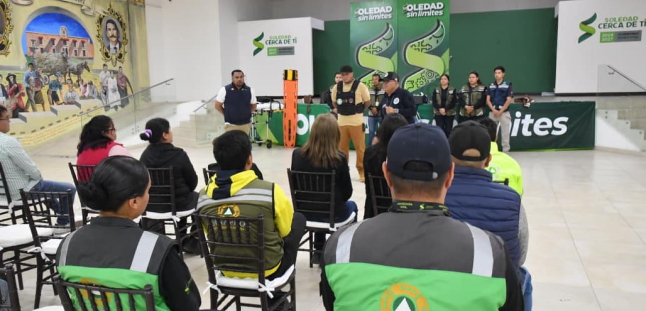 Protección Civil de Soledad mejora atención de emergencia y prevención durante la FENAE