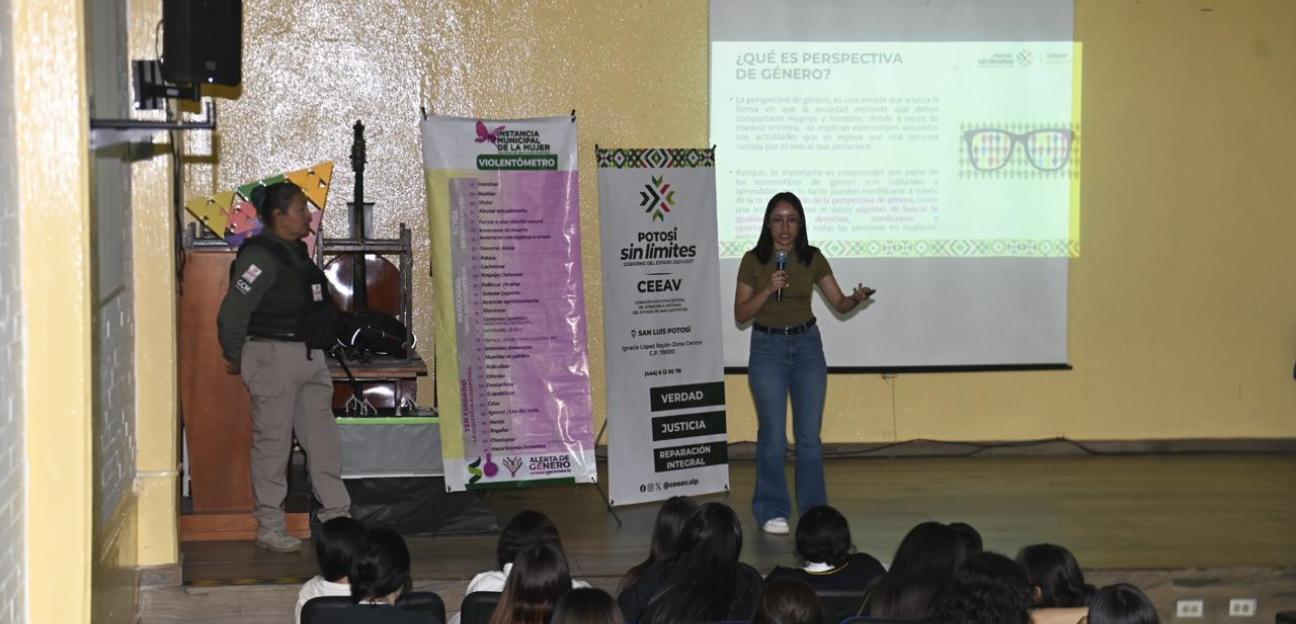 Soledad de G.S. inculca acciones de prevención y denuncia de violencia contra la mujer