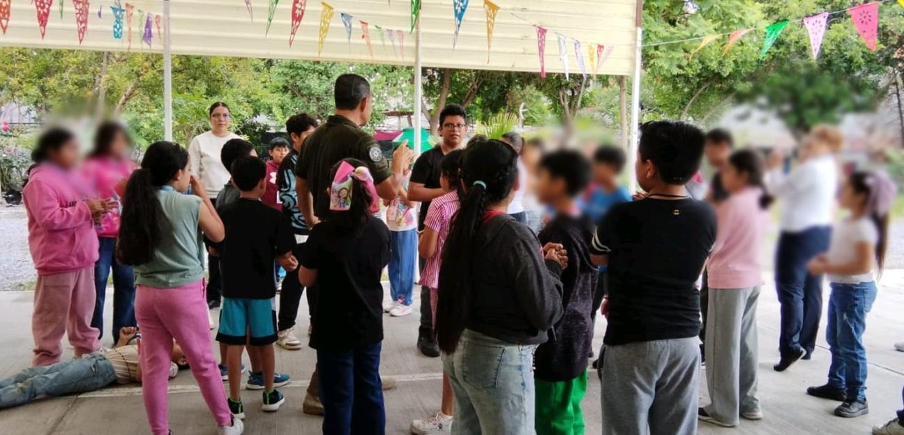 Guardia Civil de Soledad fortalece la proximidad social entre la niñez